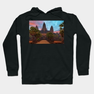 Angko Wat sunset Hoodie